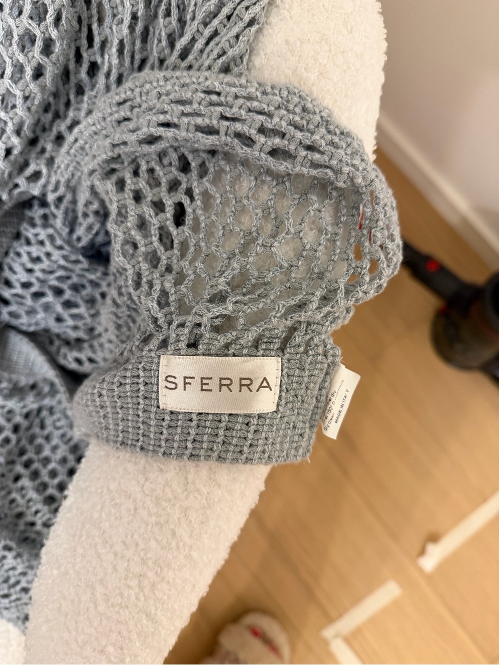 Sferra Women's Open-Knit Blanket / Throw